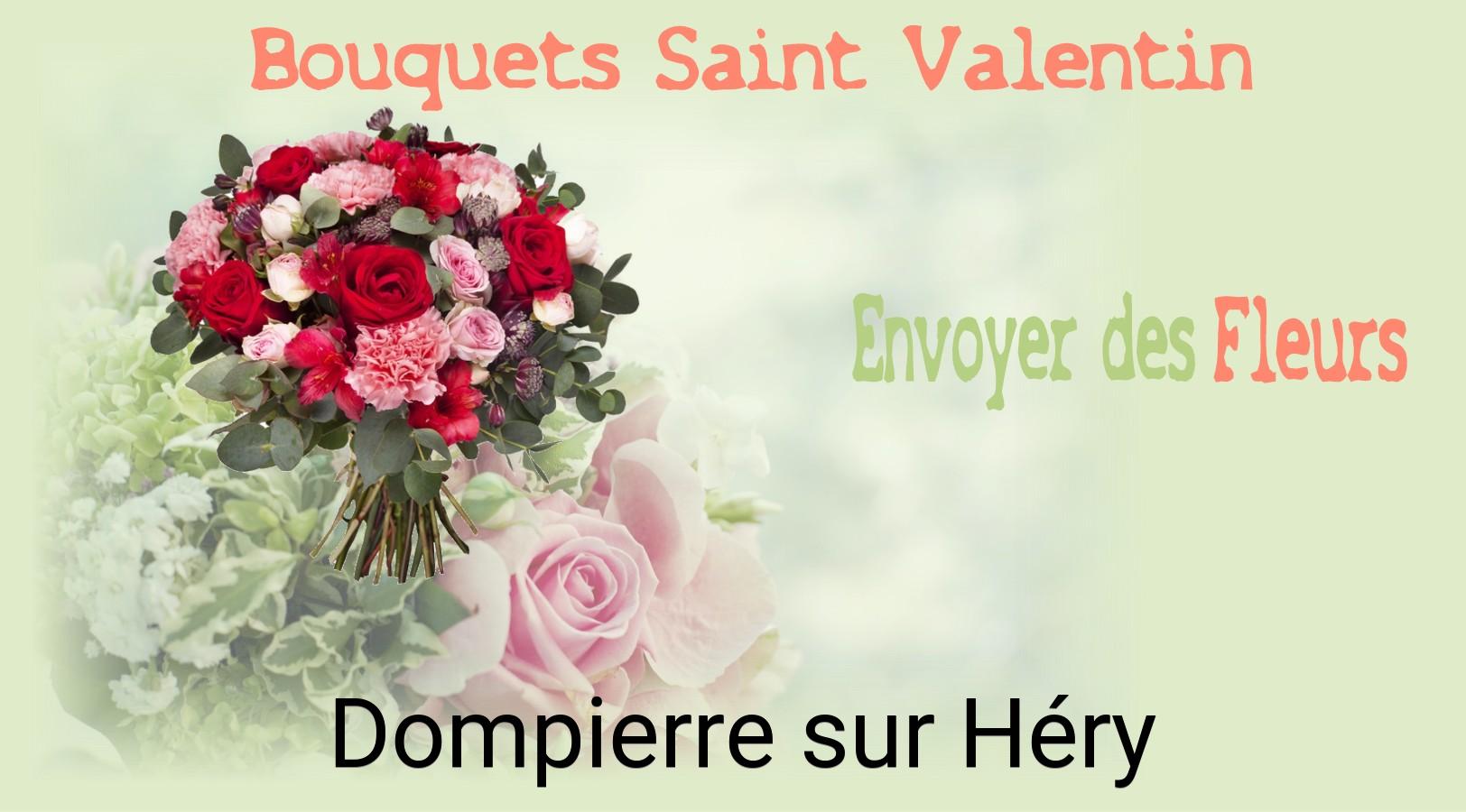 Roses de Saint-Valentin livrées à Dompierre-sur-Héry